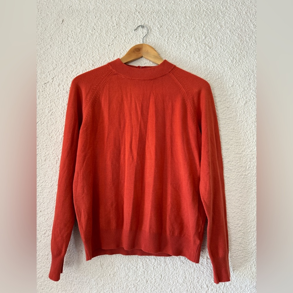 Hampshire Studio Sweater - Burnt Orange Size S